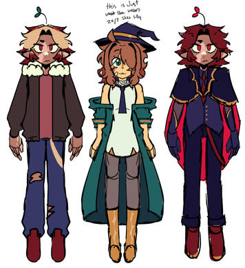 Character Design's (Mahir &amp; Jaz)