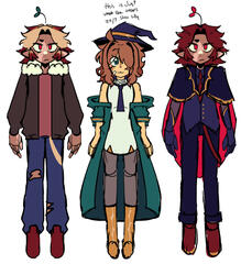 Character Design's (Mahir & Jaz)